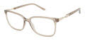 Elle EL 13419 Brown Eyeglasses - Color Image
