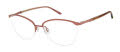 Elle EL 13502 Wine Eyeglasses - Color Image