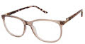 Elle EL 13552 Light Brown Eyeglasses - Color Image