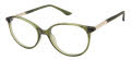 Elle EL 13558 Green Eyeglasses - Color Image