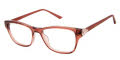 Elle EL 13559 Brown Eyeglasses - Color Image