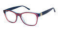 Elle EL 13564 Wine Eyeglasses - Color Image