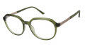 Elle EL 13566 Green Eyeglasses - Color Image