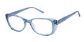 Elle EL 13571 Blue Eyeglasses - Color Image