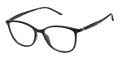 Elle EL 13574 Black Eyeglasses - Color Image
