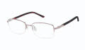 Elle EL 13589 Brown Eyeglasses - Color Image