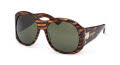 Emilio Pucci EP0233 Havana / Texture (56N) Sunglasses - Color Image