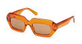 Emilio Pucci EP0245 Orange/Monocolor (42E) Sunglasses - Color Image