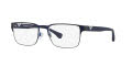 Emporio Armani EA1027 Matte Blue (3100) Eyeglasses - Color Image