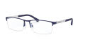 Emporio Armani EA1041 Blue Rubber (3131) Eyeglasses - Color Image