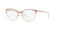 Emporio Armani EA1087 Shiny Pink & Rose Gold (3167) Eyeglasses - Color Image