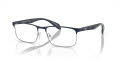 Emporio Armani EA1149 Matte Silver/Blue (3368) Eyeglasses - Color Image