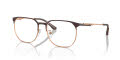 Emporio Armani EA1158D Matte Brown/Rose Gold (3201) Eyeglasses - Color Image