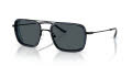Emporio Armani EA2162 Matte Black/Blue (300180) Sunglasses - Color Image
