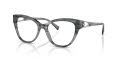Emporio Armani EA3212 Shiny Striped Grey (5035) Eyeglasses - Color Image