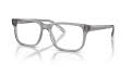 Emporio Armani EA3218 Shiny Transparent Grey (5075) Eyeglasses - Color Image