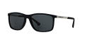 Emporio Armani EA4058 Blue Rubber / Grey Lens (547487) Sunglasses - Color Image