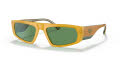 Emporio Armani EA4168 Ochre/Green (5908/2) Sunglasses - Color Image