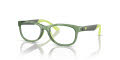 Emporio Armani Kids EK3001 Shiny Transparent Green (5359) Eyeglasses - Variant Image - Image 1