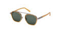 Ermenegildo Zegna EZ0231 Shiny Light Brown (45N) Sunglasses - Color Image