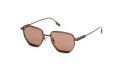 Ermenegildo Zegna EZ0256 Matte Dark Bronze (38E) Sunglasses - Color Image