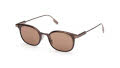 Ermenegildo Zegna EZ0260 Matte Dark Bronze (37E) Sunglasses - Color Image