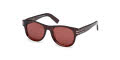 Ermenegildo Zegna EZ0268 Shiny Bordeaux (69S) Sunglasses - Color Image