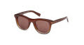 Ermenegildo Zegna EZ0269 Light Brown/Gradient (50E) Sunglasses - Color Image