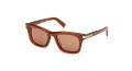 Ermenegildo Zegna EZ0270 Shiny Light Brown (45E) Sunglasses - Color Image
