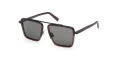 Ermenegildo Zegna EZ0272 Shiny Dark Brown (48D) Sunglasses - Color Image