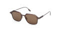 Ermenegildo Zegna EZ0274 Matte Dark Brown (49E) Sunglasses - Color Image