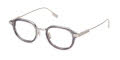 Ermenegildo Zegna EZ5296 Shiny Grey / Shiny Satin Palladium (020) Eyeglasses - Color Image