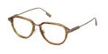 Ermenegildo Zegna EZ5298 Light Brown/Striped / Matte Light Bronze (047) Eyeglasses - Color Image