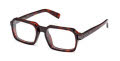 Ermenegildo Zegna EZ5301 Red Havana (054) Eyeglasses - Color Image