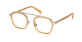 Ermenegildo Zegna EZ5302 Shiny Light Yellow (041) Eyeglasses - Color Image