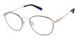Esprit ET 17596 Blue Eyeglasses - Color Image