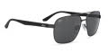 Hobie Commander Satin Gunmetal/Grey (910108) Sunglasses - Color Image