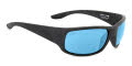 Hobie Hull Float Satin Black/Cobalt Mirror (HULL-B010168)) Sunglasses - Color Image