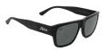 Hobie Blockhead Satin Black/Grey (BLOCKHEAD-010108) Sunglasses - Color Image