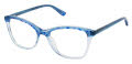 Jill Stuart JS 472 Crystal Blue (3) Eyeglasses - Color Image