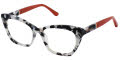 Jill Stuart JS 477 Black White Tortoise (1) Eyeglasses - Color Image