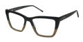 Jill Stuart JS 479 Black Wood (1) Eyeglasses - Color Image