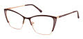 Jill Stuart JS 481 Burgundy (2) Eyeglasses - Color Image