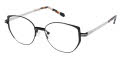 Jill Stuart JS 483 Matte Black (1) Eyeglasses - Color Image