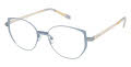 Jill Stuart JS 483 Matte Light Blue (3) Eyeglasses - Color Image