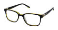 New Balance Kids NBK 188 Grey Yellow (2) Eyeglasses - Color Image