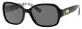 Kate Spade Akira/P/S Black / gray polarized (09KQ/RA) Sunglasses - Color Image