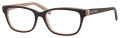 Juicy Couture Ju 154 Havana Pink (0DG3) Eyeglasses - Color Image