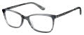 Juicy Couture Ju 171 Black Crystal (07C5) Eyeglasses - Color Image