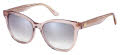 Juicy Couture Ju 603/S Pink Crystal / brown mirror gradient (08XO/NQ) Sunglasses - Color Image
